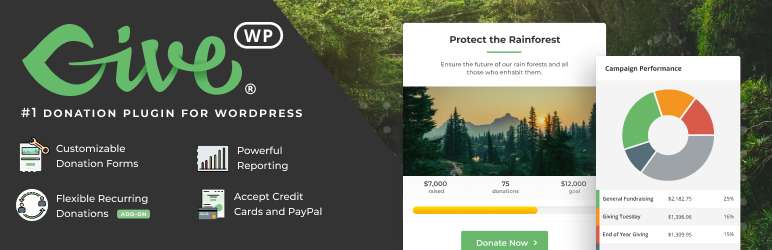 GiveWP – 寄付プラグインと資金集めのプラットフォーム